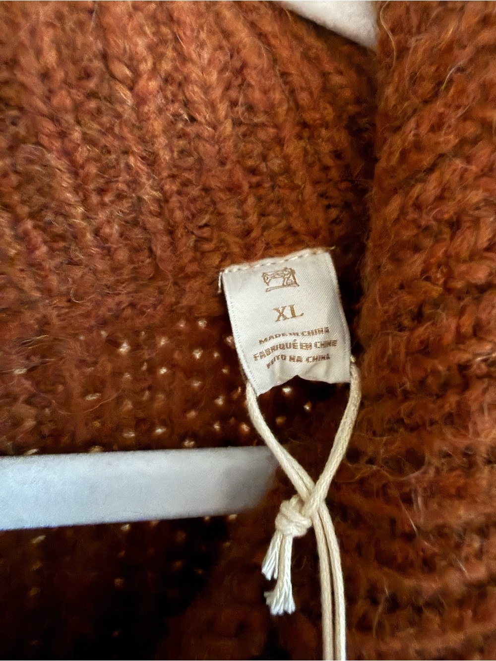 Scotch & Soda Maison Scotch Half Zip Alpaca Wool Sweater Size XL NWT - Picture 6 of 15